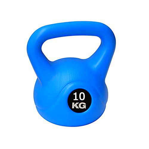 MaxxToys - Pesa rusa de fitness (plástico, 10 kg), color azul