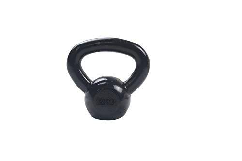 Athlyt - Kettlebell, 4 kg, negra