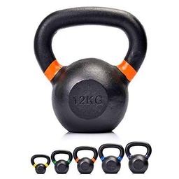 Pesas Rusas Kettlebell Hierro Fundido - Entrenamiento Fitness Pilates Gimnasio Culturismo