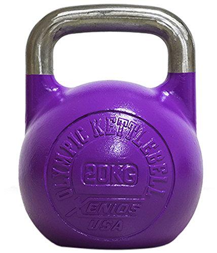 Xenios USA XSSTOKBL20 Pesa Rusas - Russian Girevoy Competition Kettlebell 20 Kg Ideal para la práctica del Entrenamiento Funcional