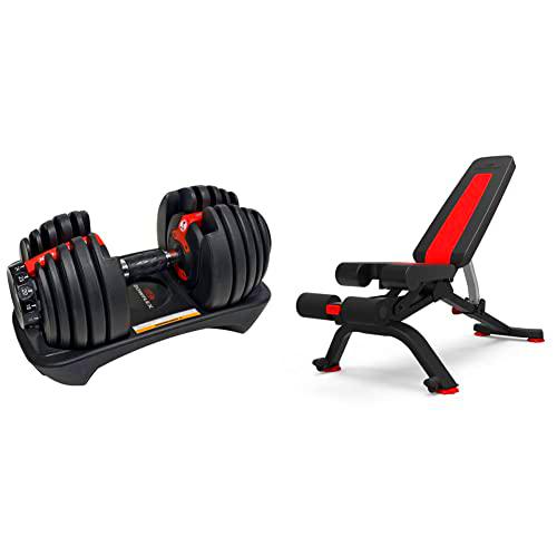 Bowflex SelectTech 552i macuerna 2-24 kg (1 mancuerna) Ajustables para Hogar