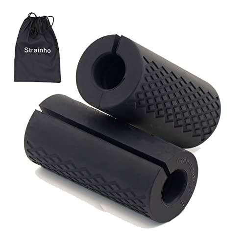 Agarres de mancuernas de silicona Fat Grips, para fitness