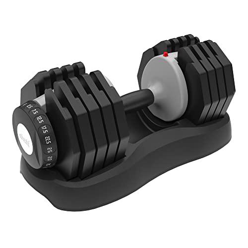 ATIVAFIT Mancuerna Ajustable para Gimnasio Home (Individual)-Ajuste Rápido de Peso con Mancuernas Musculacion