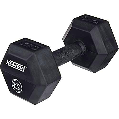 Xenios USA XSORBDB10 Mancuernas Hexagonales De Caucho 10 Kg (set de 2)