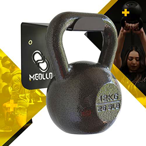 Soporte para Pesa Rusa Kettlebell - 100% Acero al Carbono