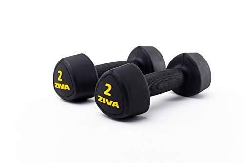 ZIVA Chic Studio - Juego de 2 Mancuernas, Pesos de 1Kg a 8Kg