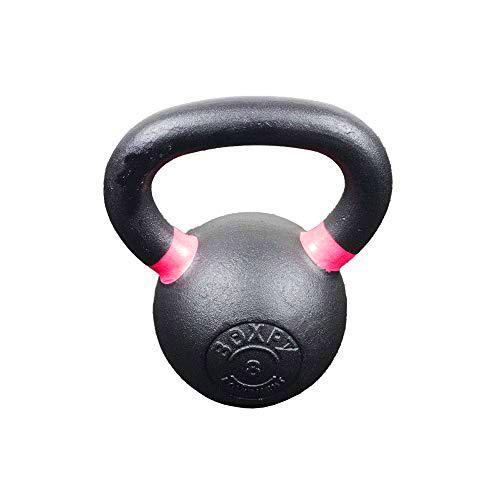 BOXPT equipment Kettlebell en Hierro Powder Coated 8kg