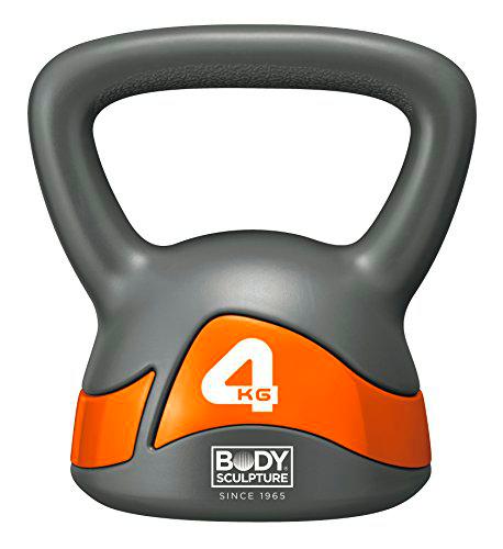 Body Sculpture 4KG Kettlebell [Naranja] Gris/Naranja BW117-04