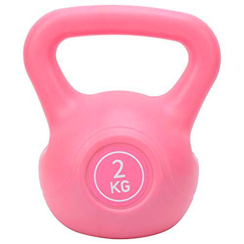 RiToEasysports 2KG Kettlebell Arm Lifting Training Fitness Kettlebell Peso con empuñadura Extra Grande para Ponerse en Cuclillas