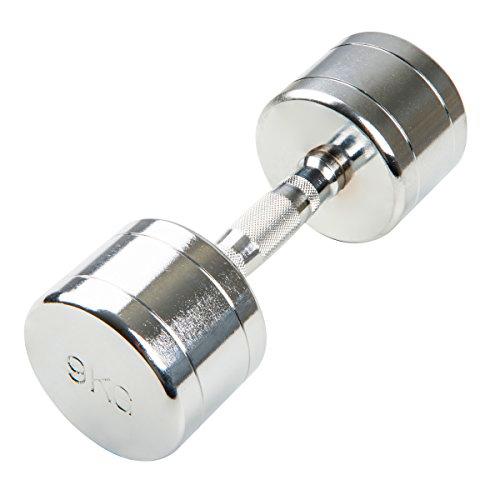 Trendy 1016593 Dumbbell Pesa Chrom, Plateado